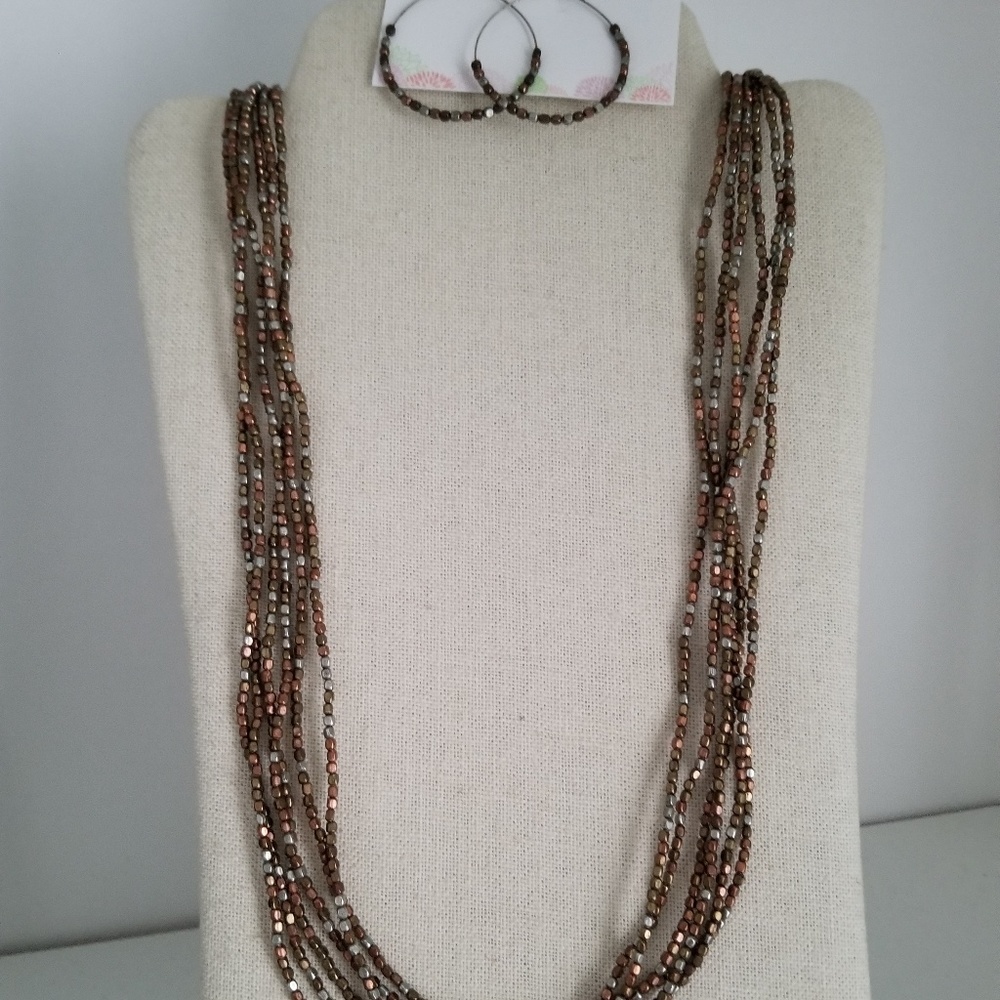 Premier Designs Sedona necklace and earrings